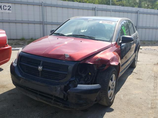 1B3HB28B77D317941 - 2007 DODGE CALIBER BLUE photo 2