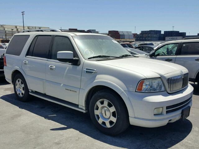 5LMFU28525LJ08418 - 2005 LINCOLN NAVIGATOR 白色 照片 1