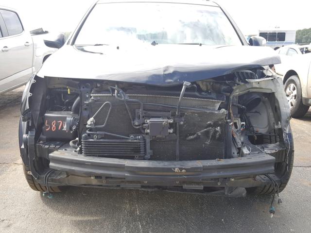 2HNYD2H63DH511399 - 2013 ACURA MDX ADVANC შავი ფოტო 9