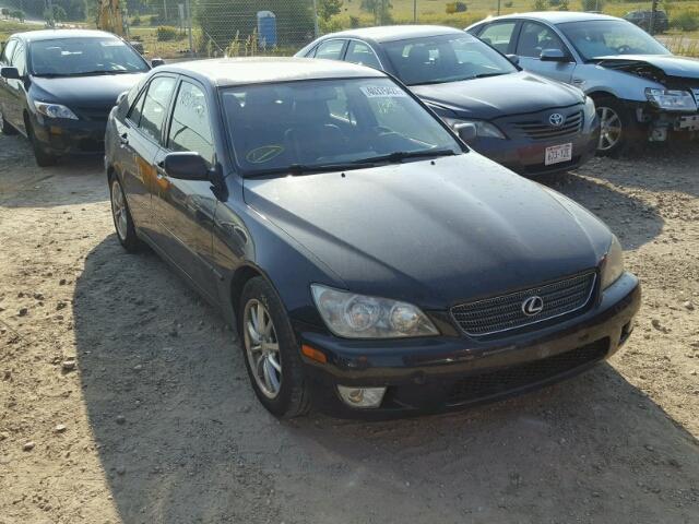 JTHBD182210013793 - 2001 LEXUS IS 300 BLACK photo 1