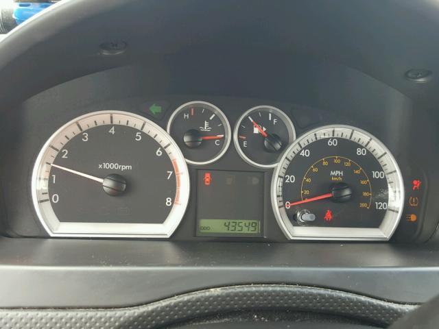 KL1TD66E69B628421 - 2009 CHEVROLET AVEO LS BLUE photo 8