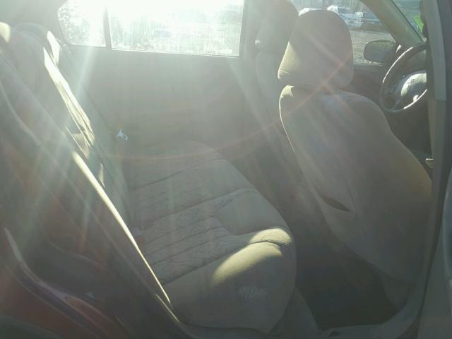 1G1NE52J92M710643 - 2002 CHEVROLET MALIBU LS BURGUNDY photo 6