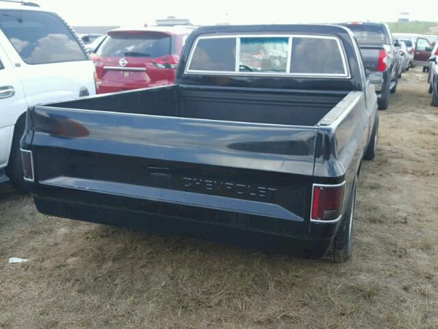 1GCDC14H3EJ113327 - 1984 CHEVROLET C10 BLACK photo 4