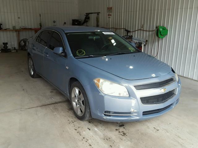 1G1ZH57B88F225434 - 2008 CHEVROLET MALIBU 1LT BLUE photo 1