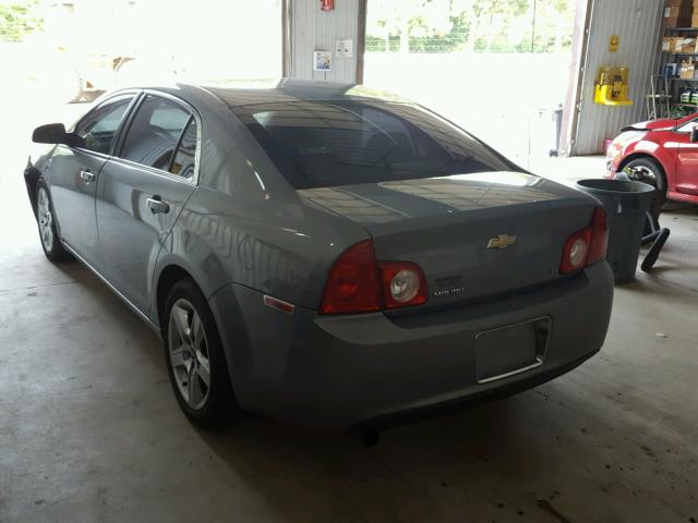 1G1ZH57B88F225434 - 2008 CHEVROLET MALIBU 1LT BLUE photo 3