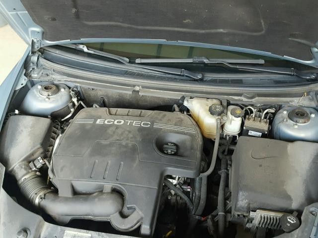 1G1ZH57B88F225434 - 2008 CHEVROLET MALIBU 1LT BLUE photo 7