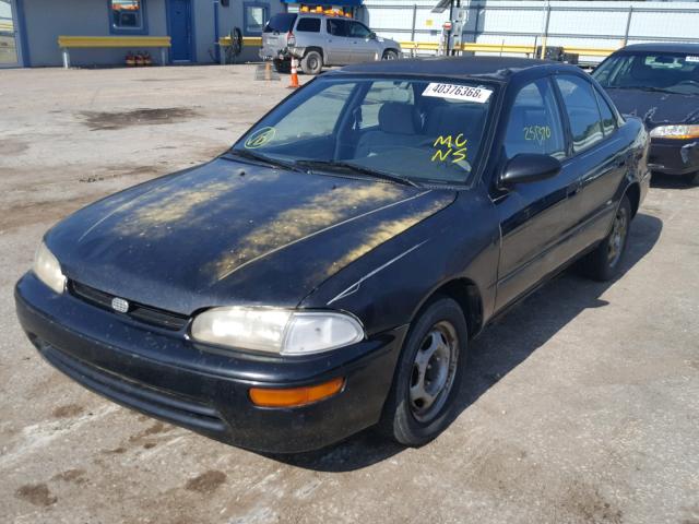 1Y1SK5364RZ066653 - 1994 GEO PRIZM BASE BLACK photo 2