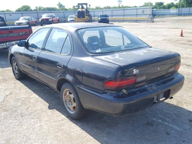 1Y1SK5364RZ066653 - 1994 GEO PRIZM BASE BLACK photo 3