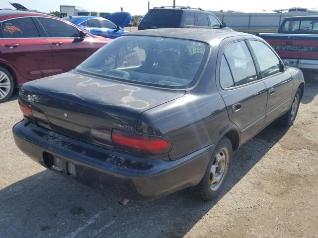 1Y1SK5364RZ066653 - 1994 GEO PRIZM BASE BLACK photo 4