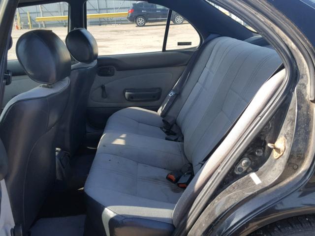1Y1SK5364RZ066653 - 1994 GEO PRIZM BASE BLACK photo 6