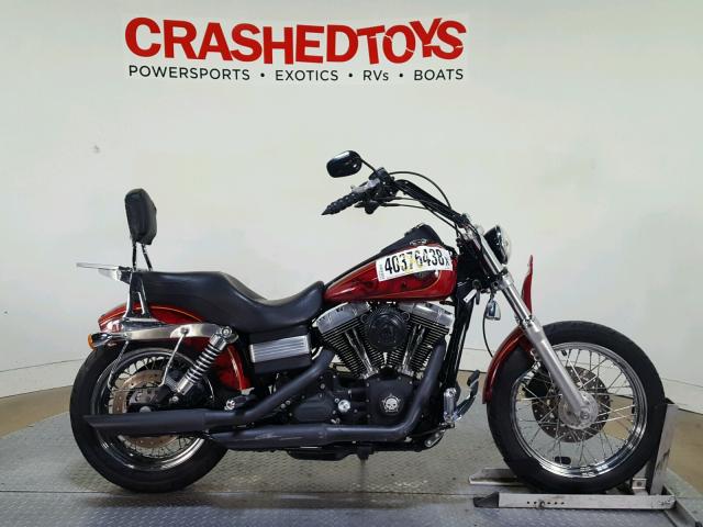 1HD1GX4117K329007 - 2007 HARLEY-DAVIDSON FXDBI RED photo 1