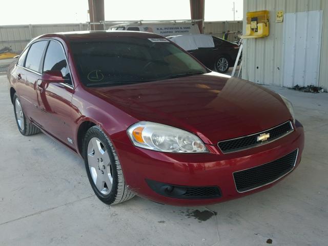 2G1WD58C079234867 - 2007 CHEVROLET IMPALA SUP 红色 照片 1