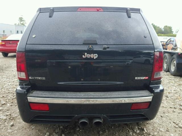 1J8HR78357C601745 - 2007 JEEP GRAND CHER BLACK photo 10