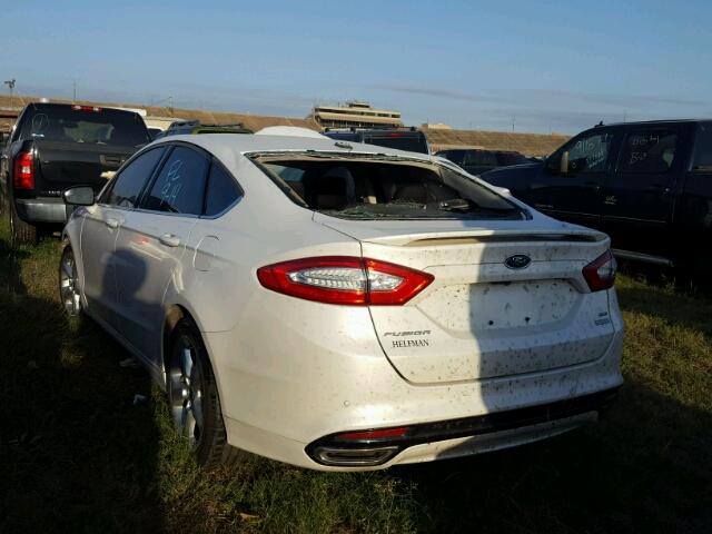 3FA6P0H92GR404121 - 2016 FORD FUSION WHITE photo 3