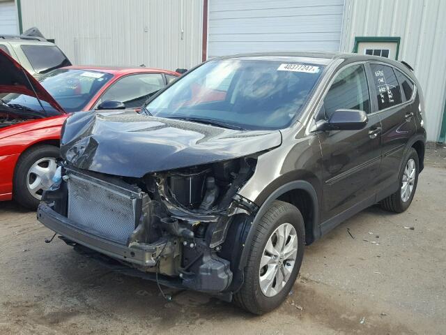 5J6RM4H54DL028952 - 2013 HONDA CR-V BROWN photo 2