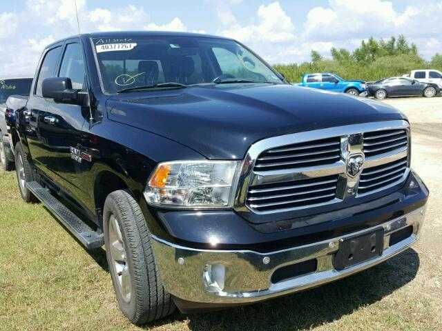 1C6RR6LM3FS591363 - 2015 RAM 1500 SLT შავი ფოტო 1