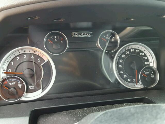 1C6RR6LM3FS591363 - 2015 RAM 1500 SLT შავი ფოტო 8