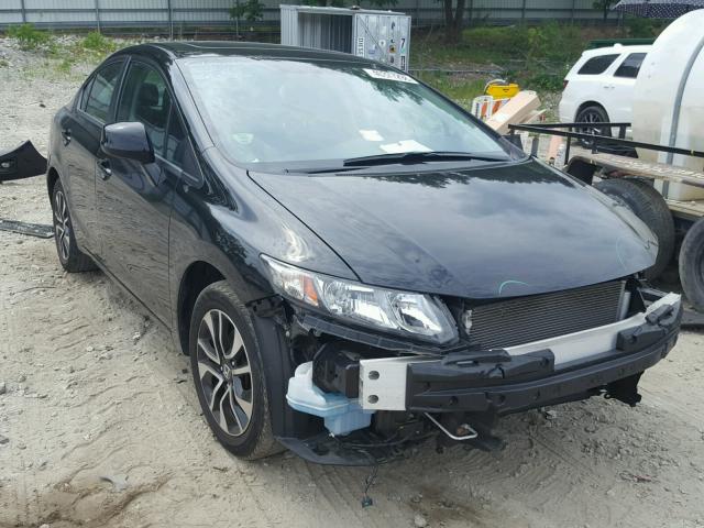 19XFB2F94DE279827 - 2013 HONDA CIVIC EXL 黑色 照片 1