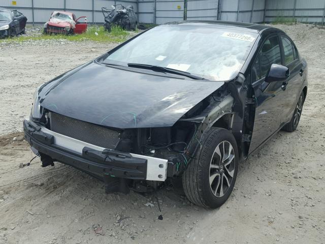 19XFB2F94DE279827 - 2013 HONDA CIVIC EXL 黑色 照片 2