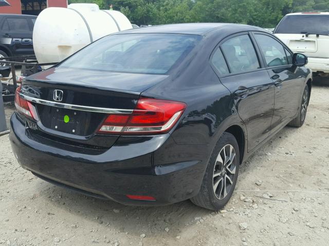 19XFB2F94DE279827 - 2013 HONDA CIVIC EXL 黑色 照片 4