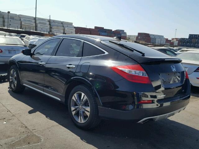 5J6TF1H52DL001537 - 2013 HONDA CROSSTOUR BLACK photo 3