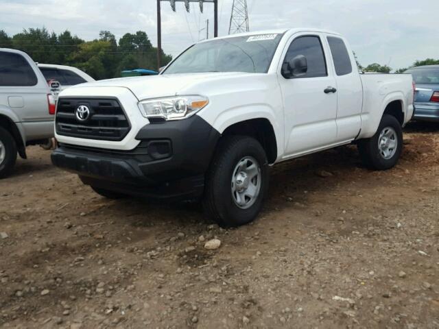 5TFRX5GN3HX093956 - 2017 TOYOTA TACOMA ACC WHITE photo 2
