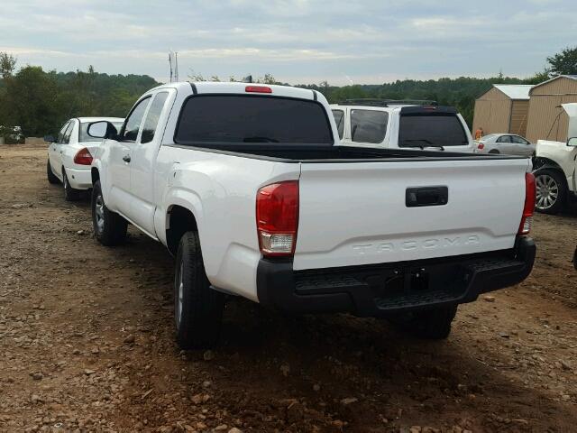 5TFRX5GN3HX093956 - 2017 TOYOTA TACOMA ACC WHITE photo 3