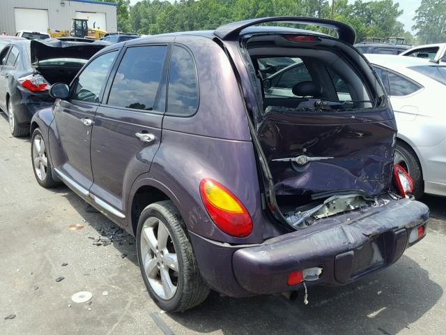 3C8FY78G74T205397 - 2004 CHRYSLER PT CRUISER PURPLE photo 3