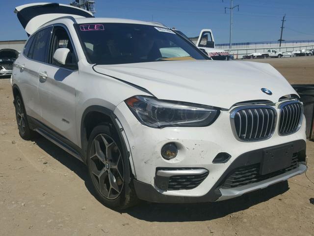 WBXHT3Z37G4A50170 - 2016 BMW X1 XDRIVE2 WHITE photo 1