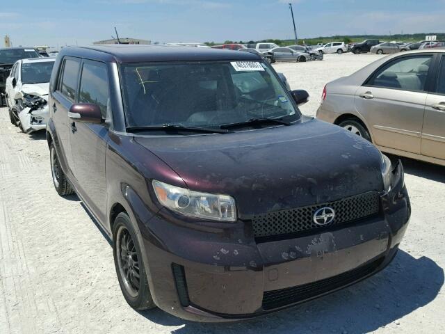 JTLZE4FE1A1106802 - 2010 TOYOTA SCION XB MAROON photo 1