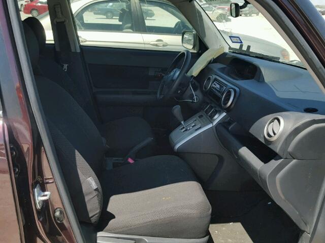 JTLZE4FE1A1106802 - 2010 TOYOTA SCION XB Granate foto 5