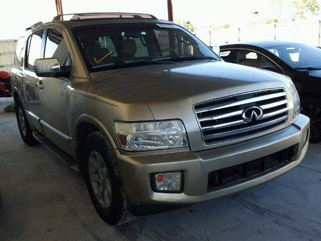 5N3AA08A44N809060 - 2004 INFINITI QX56 GOLD photo 1