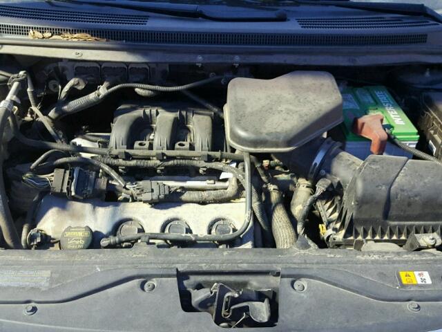 2FMDK3KC8ABA86092 - 2010 FORD EDGE Mavi fotoğraf 7