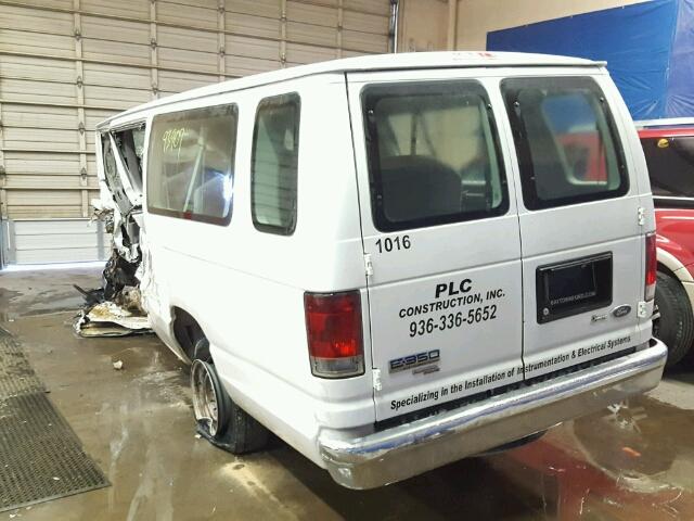 1FBSS3BLXCDA88049 - 2012 FORD ECONOLINE WHITE photo 3