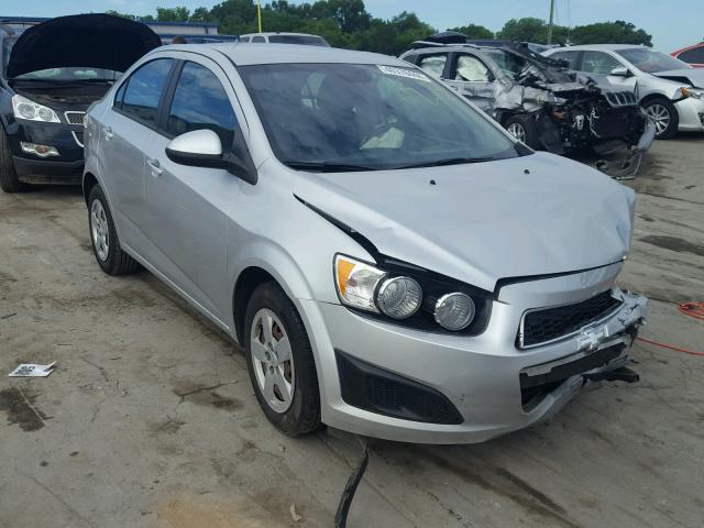 1G1JA5SH1D4136047 - 2013 CHEVROLET SONIC LS 银色 照片 1