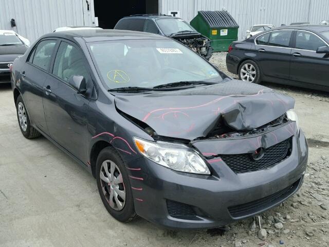 2T1BU4EE3AC490305 - 2010 TOYOTA COROLLA BA GRAY photo 1