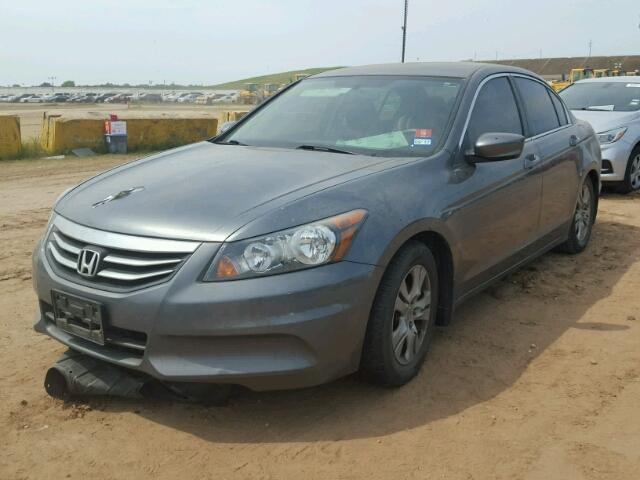 1HGCP2F69CA003785 - 2012 HONDA ACCORD SE GRAY photo 2