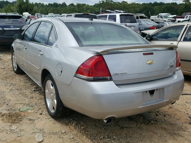 2G1WD58C079326688 - 2007 CHEVROLET IMPALA SUP 银色 照片 3