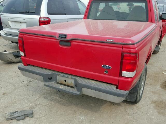 1FTYR14V2YPB51610 - 2000 FORD RANGER SUP RED photo 6