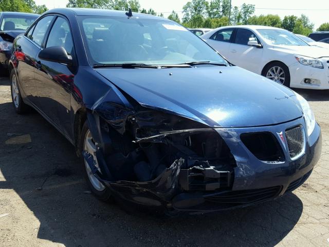 1G2ZG57N494109704 - 2009 PONTIAC G6 BLUE photo 1