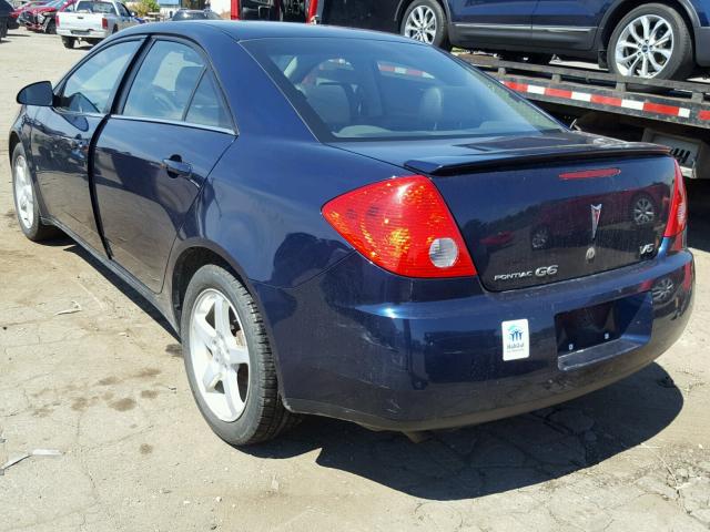 1G2ZG57N494109704 - 2009 PONTIAC G6 BLUE photo 3