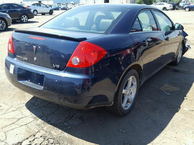 1G2ZG57N494109704 - 2009 PONTIAC G6 BLUE photo 4