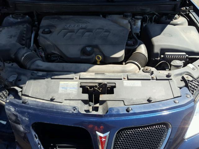 1G2ZG57N494109704 - 2009 PONTIAC G6 BLUE photo 7