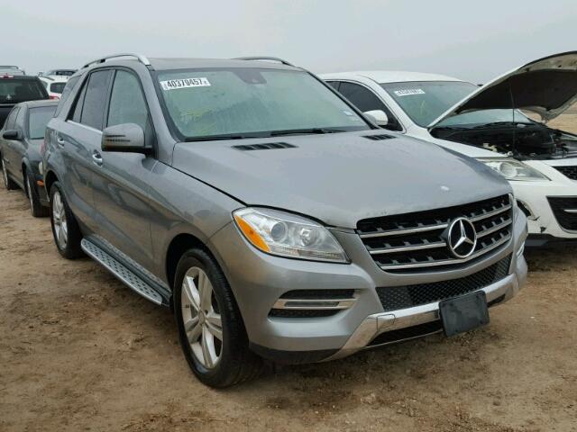 4JGDA5JB1FA534747 - 2015 MERCEDES-BENZ ML GRAY photo 1