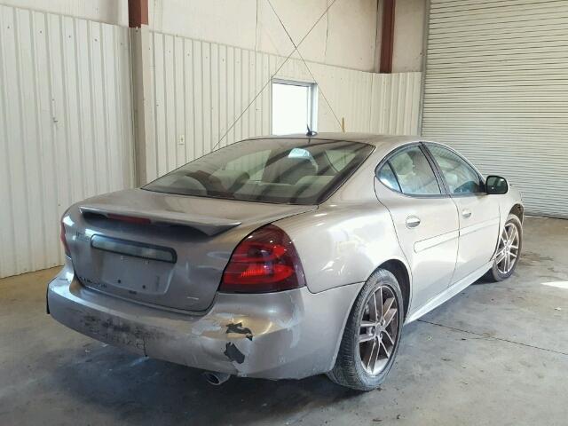 2G2WP582961240142 - 2006 PONTIAC GRAND PRIX TAN photo 4