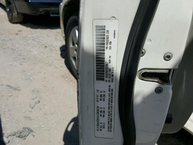 1B3HB28BX7D239817 - 2007 DODGE CALIBER WHITE photo 10