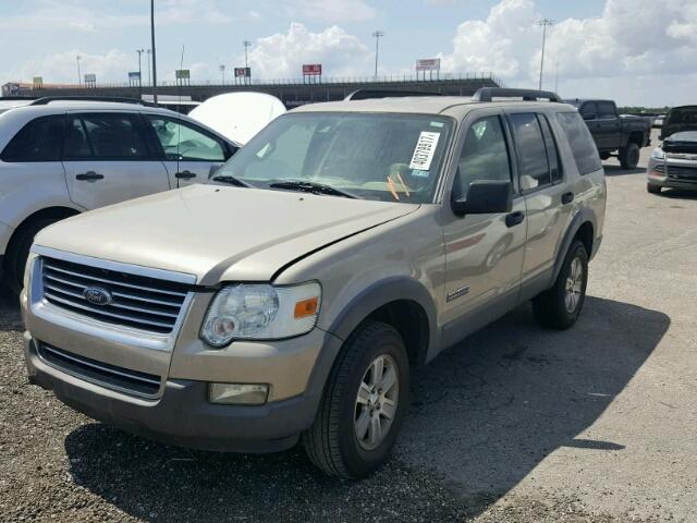 1FMEU73E56ZA01056 - 2006 FORD EXPLORER X GRAY photo 2