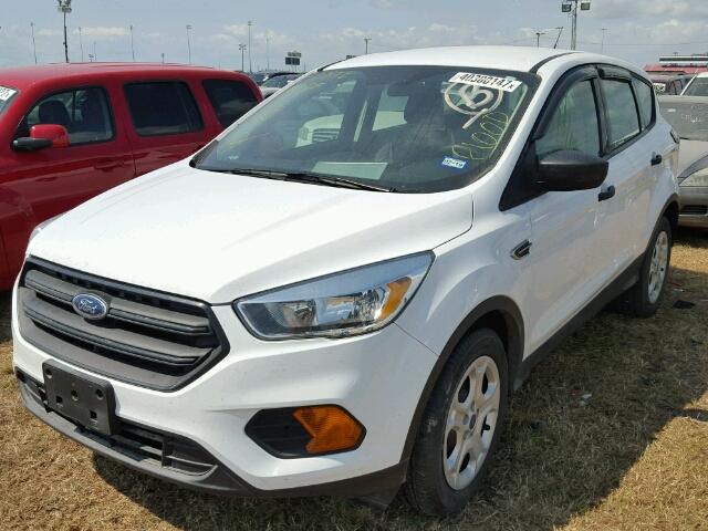 1FMCU0F75HUC25049 - 2017 FORD ESCAPE S WHITE photo 2