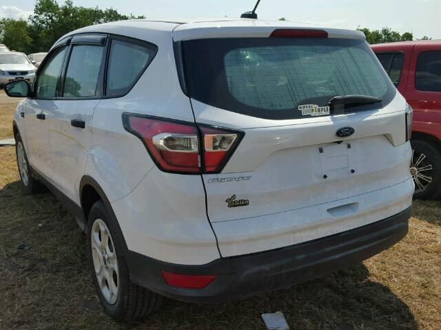 1FMCU0F75HUC25049 - 2017 FORD ESCAPE S WHITE photo 3