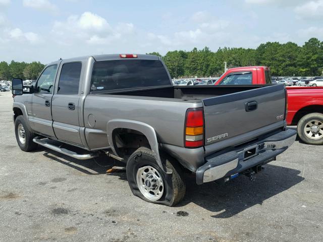 1GTHC23D26F160231 - 2006 GMC SIERRA C25 GRAY photo 3